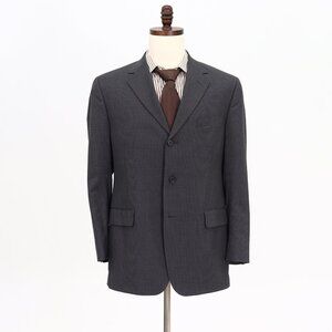 Brooks Brothers 40R Gray Check 3-Button Sport Coat Blazer Jacket B810